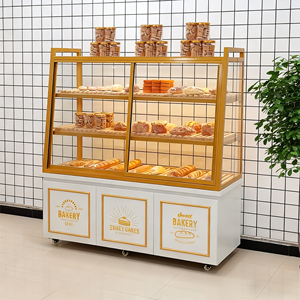 Vetrina Espositiva Commerciale in Vetro XY per Prodotti da Forno e Servizio in Negozio di <span class=keywords><strong>Pasticceria</strong></span> - Product Image 1