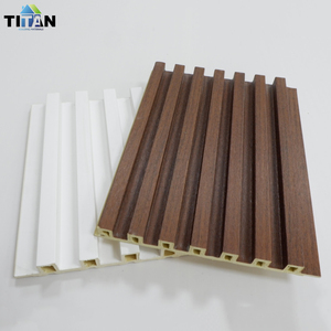 Pannello murale decorativo Doghe Wpc Panneau pannello murale De Pared De Pvc esterno - Product Image 5
