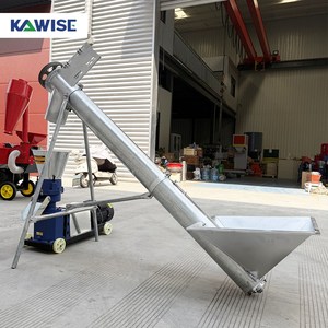 Transportador de Tornillo Pequeño con Longitud y Diámetro de <span class=keywords><strong>Tubo</strong></span> Personalizados para el Procesamiento de Granos y Pellets para Alimentación Animal - Product Image 3