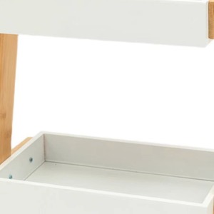 Porte-gobelets de style japonais à 2 niveaux, organisateur de bureau en bois pour tasses à café, rangement de vaisselle - Product Image 3