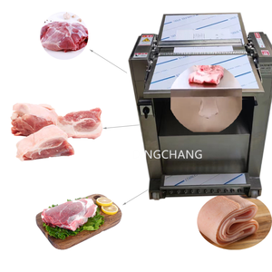 Cortadora comercial multifuncional de piel de cerdo y carne de res, rebanadora pequeña para Chicharron y otros cortes - Product Image 1