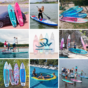 Tabla <span class=keywords><strong>de</strong></span> <span class=keywords><strong>Paddle</strong></span> <span class=keywords><strong>Surf</strong></span> Inflable Ridewave, Tabla <span class=keywords><strong>de</strong></span> Paddleboarding Inflable para Exteriores, Tabla <span class=keywords><strong>de</strong></span> SUP Inflable a Precio Económico - Product Image 5