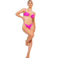 2021 Micro femmes maillots de bain couleur unie Micro maillots de bain Sexy fille chaude string Bikini