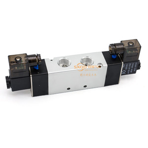 Vanne solénoïde Sxqd 4V420-15, 2 positions, 5 voies, double commande électrique, vanne pneumatique pour cylindre, DC 24V - Product Image 2