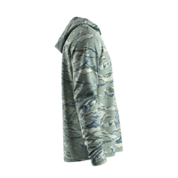 Vêtements de chasse légers en tissu anti-odeur pour hommes, imprimé par sublimation, protection solaire, durable, camouflage Tigre Sage Brush