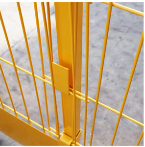 Barrière de protection <span class=keywords><strong>en</strong></span> acier à mailles haute sécurité, système de clôture temporaire <span class=keywords><strong>pour</strong></span> chantier de construction - Product Image 2