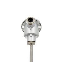 Boîtier de jonction large gamme ST801-1 avec thermocouple, câble PTFE et sonde en acier inoxydable pour le contrôle de température industriel chimique et de fusion