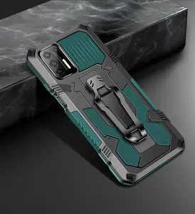 Capa tpu de luxo para celular, capinha com cinto à prova de choque para moto g play/g power 2021