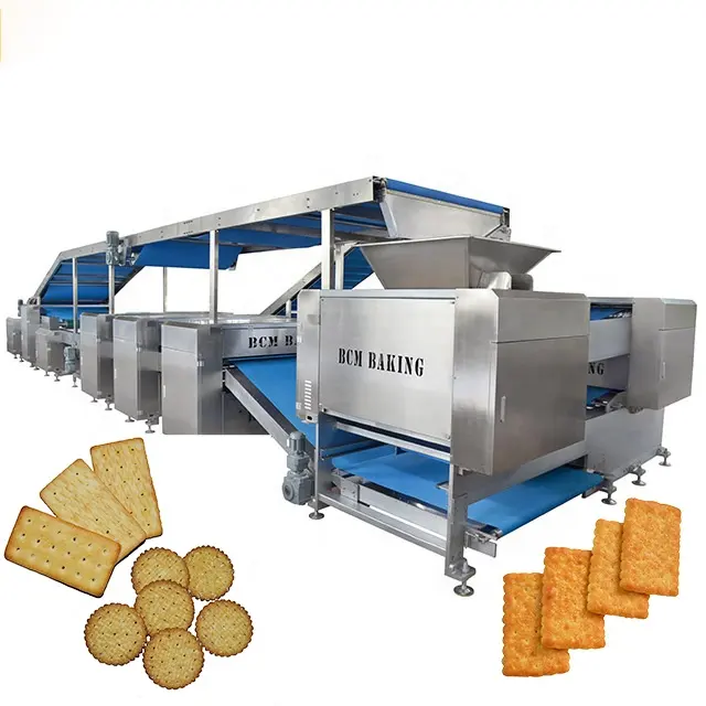 Automatische Keks herstellung Maschine Preis verarbeitung linie Soft Hard Biscuit Production Line