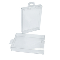 Kundenspezifische Logo-PVC-Verpackungsbox Transparenter Kunststoff-Hersteller für T-Shirts Unterwäsche Umweltfreundliche Acetat-Box mit Recycling-Materialien
