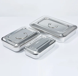 Sterilization Box Tray Case Middle/Large Stainless Steel Surgical - View #9