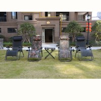 Chaises pliantes d'extérieur en maille pour la vente en gros / Chaise de terrasse / Chaise inclinable