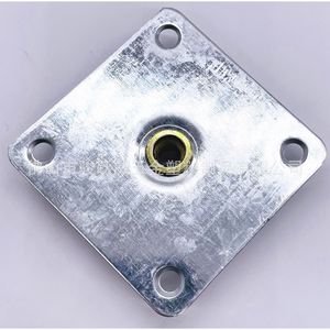 Plaque en fer zingué pour vis de meubles, 7x7x1,5 mm, support d'angle droit pour connexion bois, accessoire de quincaillerie - Product Image 1