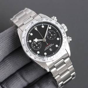 Prix de gros, montre de sport de luxe, marque haut de gamme, mouvement mécanique ETA, saphir, aiguilles lumineuses, étanche, plongeur - Product Image 4