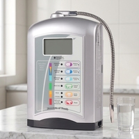 Ioniseur d'eau alcaline à 5 plaques en ABS, haute performance, 1 filtre, nettoyage automatique, durée de vie de 10 ans, CE, OEM, ODM, usage domestique
