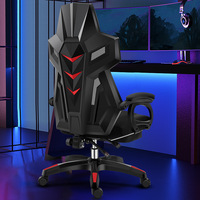 Fournisseur en gros de chaise de jeu ergonomique de luxe Siila Gamer, chaise de jeu pivotante réglable en hauteur avec repose-pieds