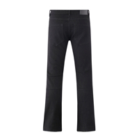 PROMOTION : Pantalon en jean Lost Shadows coupe oversize pour homme – Streetwear de marque – Noir, Orange, Crème