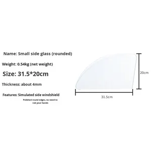 Tự động cửa sổ Tint công cụ kính chắn gió hiển thị mô hình mini kính chắn gió cho cửa sổ phim hiển thị - Product Image 5