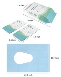 Fundas Desechables para Asiento de Inodoro, Impermeables, para Viajes y Hogar, en Oferta - Product Image 2