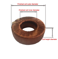 Máquina de bobinado circular CNC automática para regulador de voltaje y bobinadora toroidal estabilizadora de voltaje
