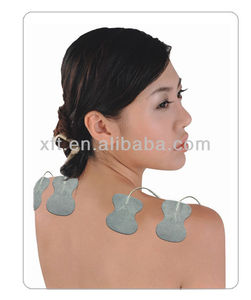 Fisioterapi puluhan bantalan elektroda elektroterapi XFT murah bantalan pijat profesional bantalan elektroda Non Woven 50*50mm - Product Image 5