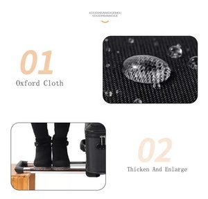 Factory Stock Waterproof Nylon Business <strong>Suitcase</strong> Travel Luggage <strong>Multifunctional</strong> Trolley Case Travel Boarding Cabin <strong>Suitcase</strong> - Product Image 5