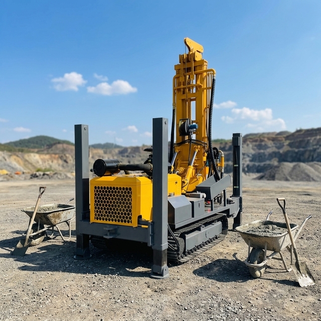 300m Deep Well Truck Mounted Drilling Machine High Torque for Africa & Middle East Geology