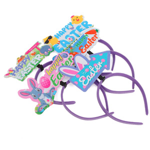 Diadema de Conejito de Pascua de <span class=keywords><strong>Dibujos</strong></span> <span class=keywords><strong>Animados</strong></span> PARTYMENT, Accesorio para el Cabello para Fiestas Infantiles, Diadema <span class=keywords><strong>con</strong></span> Orejas de Animales, para Celebraciones de Primavera - Product Image 3