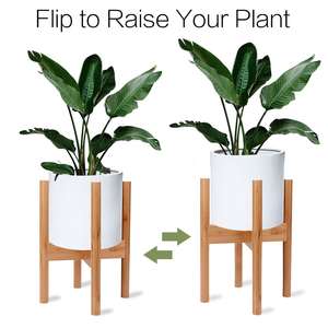 <span class=keywords><strong>Vendita</strong></span> calda vaso di fiori porta <span class=keywords><strong>piante</strong></span> <span class=keywords><strong>da</strong></span> giardino Stand di bambù pianta di bambù al coperto regolabile supporto di fiori - Product Image 4