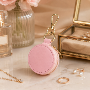 Oferta Especial: Mini Estuche Portátil Ecológico con Cremallera para Joyas, Organizador Ligero de Joyas para Mujer - Product Image 3