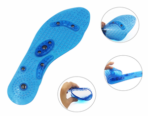 Foot pain relief acupuncture therapeutic Wight <span class=keywords><strong>lost</strong></span> magnetic massage shoe insole - Product Image 2