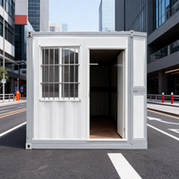 Nouvelle conception de maison mobile préfabriquée modulaire de 20 pieds, maison conteneur pliable pour hôtel