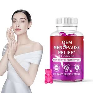 Gomitas de Apoyo Hormonal para la Menopausia, Suplementos para el Cuidado de la Salud Femenina, para la Sudoración Nocturna, los Brotes de Calor y la Relajación del Estado de Ánimo (OEM/ODM) - Product Image 5