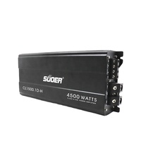 Amplificateur de puissance mono canal de classe D 4500W pour voiture CL1500.1D-H avec crossovers