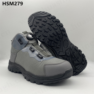 CXT, Botas de combate con diseño de hebilla rotativa de 4 pulgadas, botas tácticas antivibración EVA + suela de goma populares en <span class=keywords><strong>Indonesia</strong></span> HSM279 - Product Image 1