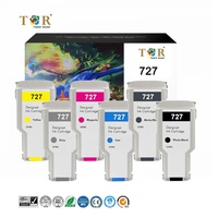 Cartucce d'Inchiostro Tiger Roar per HP 727, Compatibili con Plotter di Grande Formato HP DesignJet T920 T930 T1500 T2500 T2530