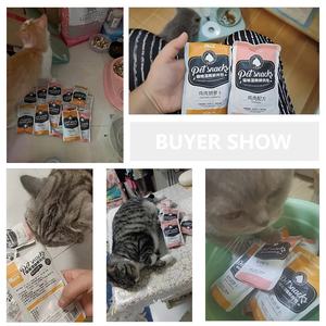 N4p מותג 3 באיכות פרימיום קרמי פינוק 15 גרם מזון רטוב מקל 3 חומרי טעם לחתול בשר טהור לחתול - Product Image 6