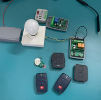 Télécommande de porte de garage électrique à 1/2/4 boutons, émetteur clonable 433,92 MHz pour moteur Vert-X 300/Vector 500