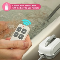 Baignoire à bulles moderne et écologique avec finition chromée pour hôtels et usage domestique, dotée d'un système de massage par jets et d'hydrothérapie spa