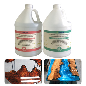 Precio de fábrica Easy Mix <span class=keywords><strong>Resina</strong></span> <span class=keywords><strong>epoxi</strong></span> 2:1 3:1 Mesa de Río Mesa de madera maciza natural Mesa de madera de registro de Álamo - Product Image 3
