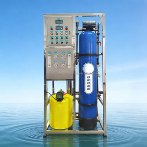 Sistema de Tratamiento de Agua por Ósmosis Inversa Comercial de Venta Directa de Fábrica, Tanque de Acero de 500L/H, Multivoltaje, 1 Año de Garantía, para Hospitales - Product Image 1