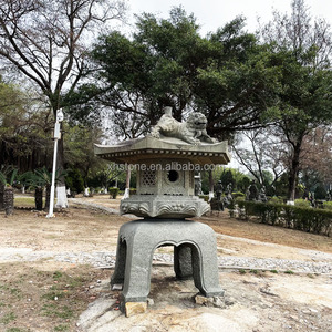 Statue en granit naturel de jardin de Type japonais, grandes lanternes en pierre, ornements de pagode <span class=keywords><strong>Yukimi</strong></span> - Product Image 6