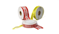 Étiquette aromatique MUFENG feng avec colle thermofusible, blanc, jaune et bleu