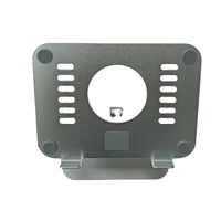 Support de tablette rotatif à 360 degrés en alliage d'aluminium avec dissipation thermique creuse et design antidérapant