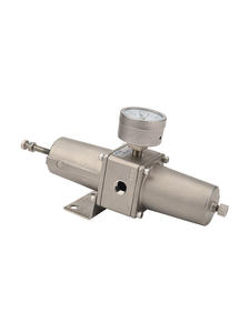 เครื่องแยกน้ำน้ำมันแบบนิวเมติกส์316สแตนเลสพร้อมตัวควบคุมอากาศมาตรวัดตัวกรองความดัน - Product Image 5