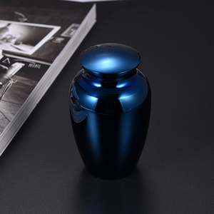 Petites empreintes de pattes, urne souvenir, cœur gravé, pour animal de compagnie, cendres humaines, Mini pot commémoratif, pour toujours dans mon cœur - Product Image 5