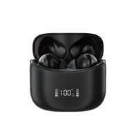 Écouteurs Bluetooth à réduction de bruit en gros, écouteurs intra-auriculaires sans fil avec affichage numérique LED, écouteurs intra-auriculaires