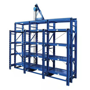 Hongji Étagères industrielles en acier sans boulon à usage moyen à 5 couches personnalisées Protection contre la corrosion Système de rayonnage de stockage de palettes - Product Image 3