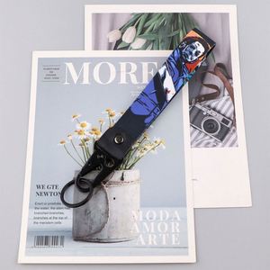 Halloween Cartoon Horror Series Metal Hanging Eagle Beak Pendant Anime Style Carabiner <b>Keychain</b> Fruit Rectangular Doll Car Cat - Product Image 6