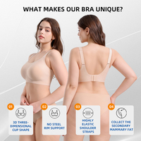 Nouveau Soutien-Gorge Femme Mature en Dentelle, Ensemble de Lingerie Grande Taille Sans Armature et Sans Coutures pour Femmes, Soutien-Gorge Sexy et Audacieux